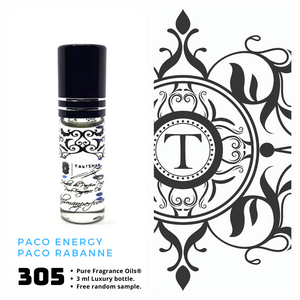 Paco Energy Inspired | Fragrance Oil - Him - 305 - Talisman Perfume Oils®