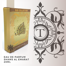 Load image into Gallery viewer, Shams Al Emarat - Eau de Parfum - 20ML - Talisman Perfume Oils®