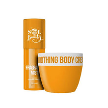 Load image into Gallery viewer, Sol Beauty Salted Caramel Vanilla Mist &amp; Body Cream Set