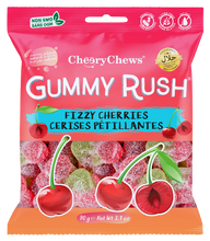 Charger l'image dans la galerie, Fizzy Cheeries - Cheery Chews - Gummy Rush - 90g