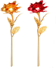 Load image into Gallery viewer, 24K Gold Roses | Red