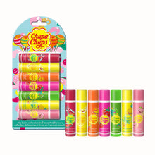 Load image into Gallery viewer, Chupa Chups Lip Balms Collection ( 7 assorted Flavours x 4g )