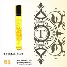 Load image into Gallery viewer, Crystal Blue | Fragrance Oil - Unisex - 61 - Talisman Perfume Oils®