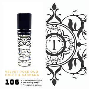 Velvet Rose Oud  | Fragrance Oil - Unisex - 106 - Talisman Perfume Oils®