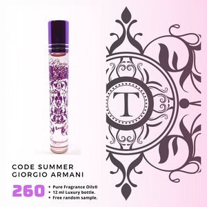 Code Summer | Fragrance Oil - Her - 260 - Talisman Perfume Oils®