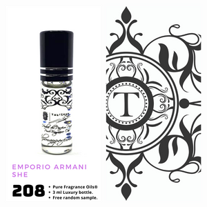 Emporio Armani SHE Inspired | Fragrance Oil - Her - 208 - Talisman Perfume Oils®