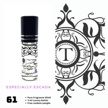 Load image into Gallery viewer, Especially Escada Inspired | Fragrance Oil - Her - 61 - Talisman Perfume Oils®