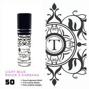 Light Blue Inspired | Fragrance Oil - Her - 50 - Talisman Perfume Oils®