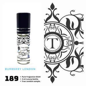 Burberry London Inspired | Fragrance Oil - Him - 189 - Talisman Perfume Oils®