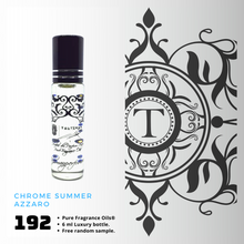 Load image into Gallery viewer, Chrome Summer | Fragrance Oil - Him - 192 - Talisman Perfume Oils®