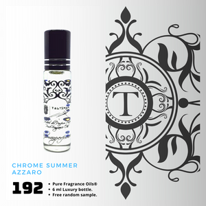 Chrome Summer | Fragrance Oil - Him - 192 - Talisman Perfume Oils®