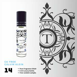 CK FREE Inspired | Fragrance Oil - Him - 14 - Talisman Perfume Oils®