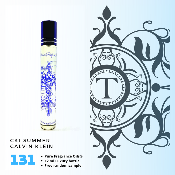 CK1 Summer Inspired | Fragrance Oil - Him - 131 - Talisman Perfume Oils®