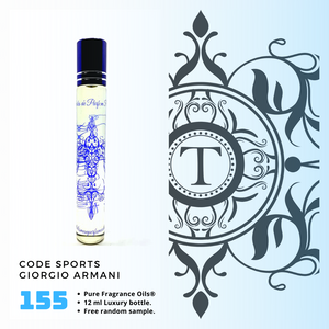 Code Sports | Fragrance Oil - Him - 155 - Talisman Perfume Oils®