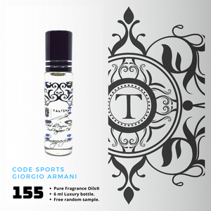 Code Sports | Fragrance Oil - Him - 155 - Talisman Perfume Oils®