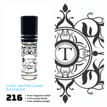 Load image into Gallery viewer, Cool Water Game | Fragrance Oil - Him - 216 - Talisman Perfume Oils®
