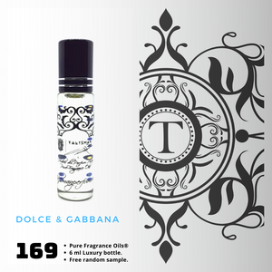 D&G Inspired | Fragrance Oil - Him - 169 - Talisman Perfume Oils®