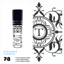 Load image into Gallery viewer, Elegance - Lacoste | Fragrance Oil - Him - 78 - Talisman Perfume Oils®
