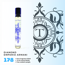 Load image into Gallery viewer, Emporio Diamond Inspired | Fragrance Oil - Him - 178 - Talisman Perfume Oils®