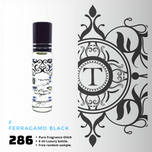 Load image into Gallery viewer, F - Ferragamo Black | Fragrance Oil - Him - 286 - Talisman Perfume Oils®