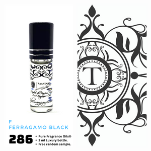 F - Ferragamo Black | Fragrance Oil - Him - 286 - Talisman Perfume Oils®