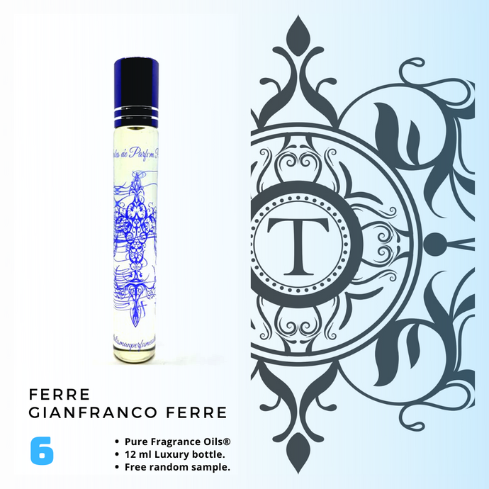 Ferre - Gianfranco Ferre | Fragrance Oil - Him - 6 - Talisman Perfume Oils®