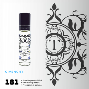 Givenchy Inspired | Fragrance Oil - Him - 181 - Talisman Perfume Oils®
