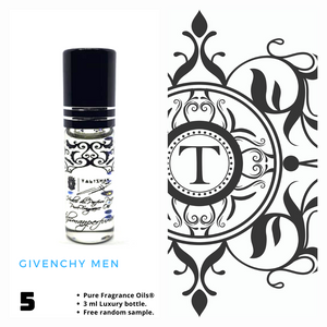 Givenchy Men Inspired | Fragrance Oil - Him - 5 - Talisman Perfume Oils®