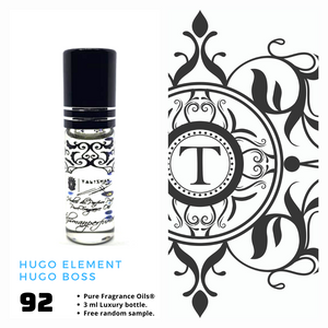 Hugo Element | Fragrance Oil - Him - 92 - Talisman Perfume Oils®