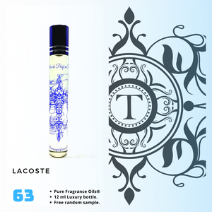 Lacoste | Fragrance Oil - Him - 63 - Talisman Perfume Oils®