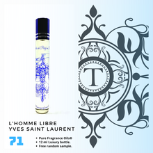 Load image into Gallery viewer, L&#39;Homme Libre | Fragrance Oil - Him - 71 - Talisman Perfume Oils®