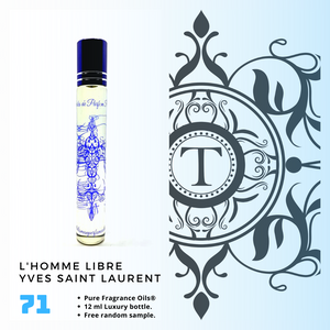 L'Homme Libre | Fragrance Oil - Him - 71 - Talisman Perfume Oils®