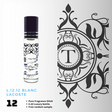 Load image into Gallery viewer, L.12.12 Blanc | Fragrance Oil - Him - 12 - Talisman Perfume Oils®