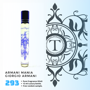 Mania | Fragrance Oil - Him - 293 - Talisman Perfume Oils®