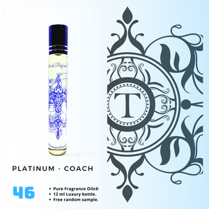Platinum | Fragrance Oil - Him - 46 - Talisman Perfume Oils®