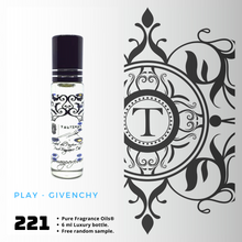 Load image into Gallery viewer, Play | Fragrance Oil - Him - 221 - Talisman Perfume Oils®