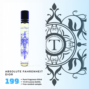Absolute Fahrenheit - Dior - Him - Talisman Perfume Oils®