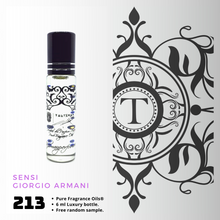 Load image into Gallery viewer, Armani Sensi Inspired | Fragrance Oil - Her - 213 - Talisman Perfume Oils®