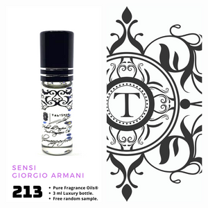 Armani Sensi Inspired | Fragrance Oil - Her - 213 - Talisman Perfume Oils®