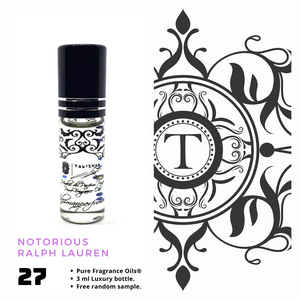 Notorious | Fragrance Oil - Her - 27 - Talisman Perfume Oils®