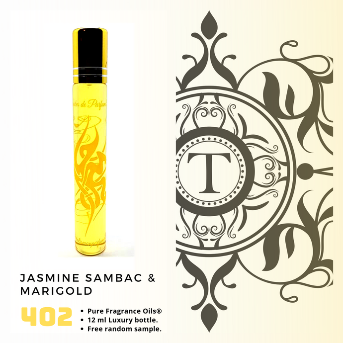 Jasmine Sambac & Marigold | Fragrance Oil - Unisex - 402 - Talisman Perfume Oils®