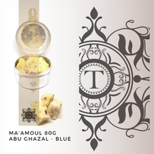 Load image into Gallery viewer, Ma&#39;amoul Abu Ghazal Blue - 80G - Talisman Perfume Oils®