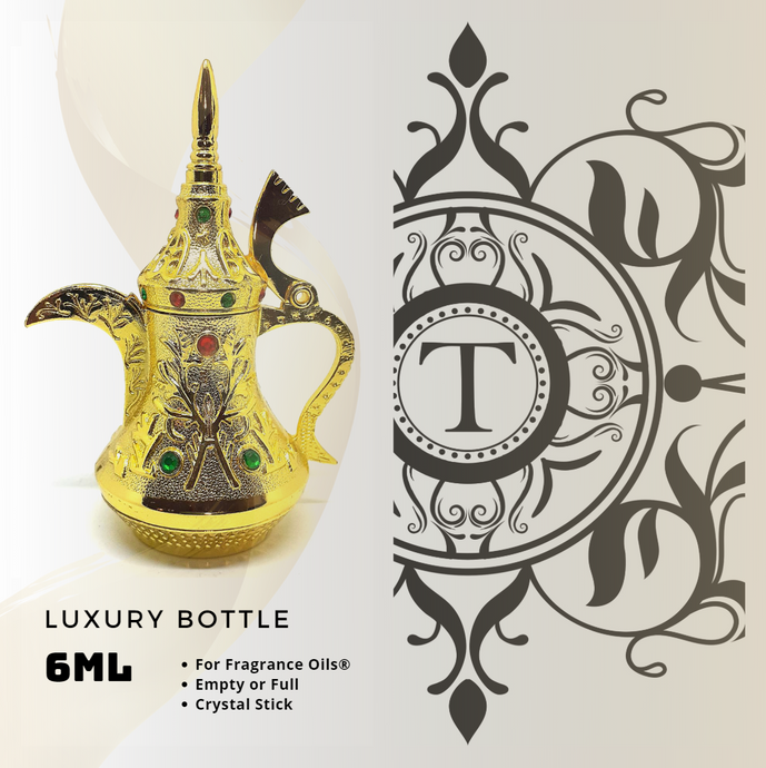 Royal Luxury Bottle ( R8 ) - Crystal Stick - 6ML - Talisman Perfume Oils®