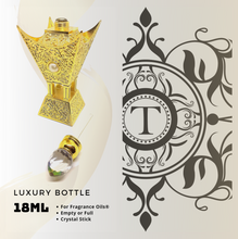 Load image into Gallery viewer, Royal Luxury Bottle ( R33 ) - Crystal Stick - 18ML - Talisman Perfume Oils®
