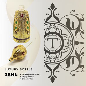 Royal Luxury Bottle ( R23 ) - Crystal Stick - 18ML - Talisman Perfume Oils®