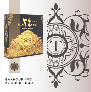 Bakhour Oud 24 Hours - 40G - Talisman Perfume Oils®