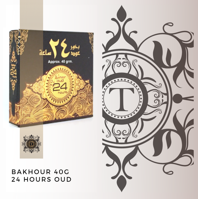 Bakhour Oud 24 Hours - 40G - Talisman Perfume Oils®