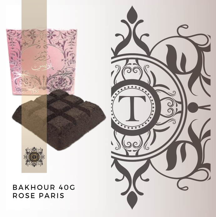 Bakhour Rose Paris - 40G - Talisman Perfume Oils®