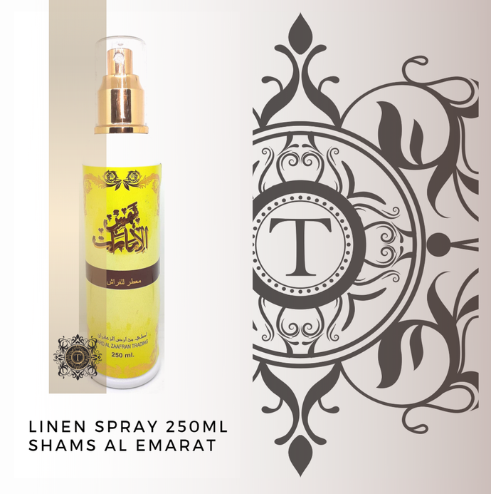 Shams Al Emarat - Linen Spray - 250ML - Talisman Perfume Oils®