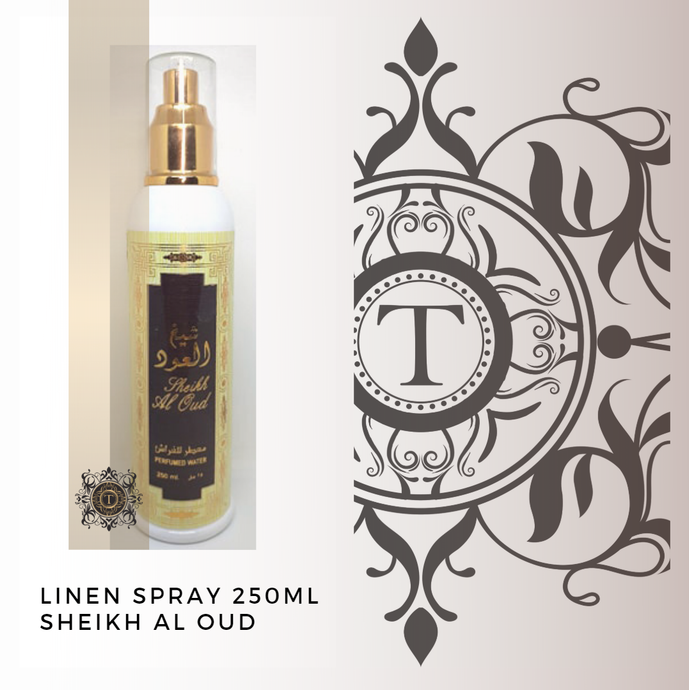 Sheikh Al Oud - Linen Spray - 250ML - Talisman Perfume Oils®